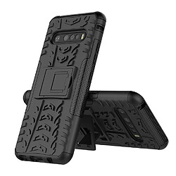 Coque en TPU hybride antidérapant avec béquille noir pour votre LG V60 ThinQ 5G