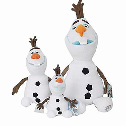 Universal Bonhomme de neige fourré en peluche, Poupée animaux mous (30 cm)