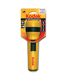 KODAK - Lampe LED 250mW - Jaune - Fonctionne avec 2 piles LR20/D non incluses - JAUNE 