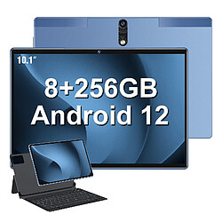 Tablette tactile - VANWIN S18 - 10,1" - RAM 8Go - Stockage 256Go - Android 12 - Bleu - WiFi + Bookcover