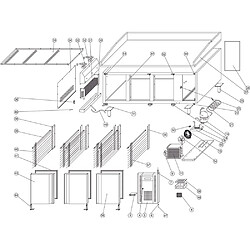 Table à Pizza avec Module pour Garniture PT1300 + VK38-200 - TEFCOLD pas cher