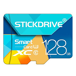 Wewoo Carte Micro SD STICKDRIVE 128GB U3 Mémoire TF SD Colorée