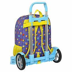 Avis Cartable à roulettes SuperThings Guardians of Kazoom Violet Jaune (32 x 42 x 14 cm)