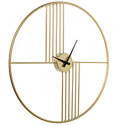 Horloge Murale Alexandra House Living Doré Métal 60 x 50 cm