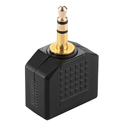 Avis Wewoo Dédoubleur Adaptateur Jack séparateur femelle 3,5 mm mâle à double 3,5 mm