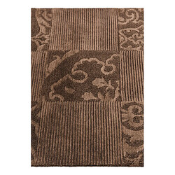 Vidal Tapis de couloir en laine 404x86 brun Darya pas cher