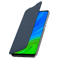 Avizar Étui Huawei P smart 2020 Portefeuille Clapet Porte-carte Bleu Nuit