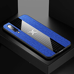 Wewoo Coque Souple Pour Xiaomi Mi 9 SE XINLI étui de protection TPU antichoc Texture Bleu