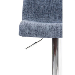 Non Tabouret de bar Hoover tissu C pas cher