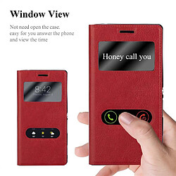 Cadorabo Coque Sony Xperia M2 / M2 AQUA Etui en Rouge