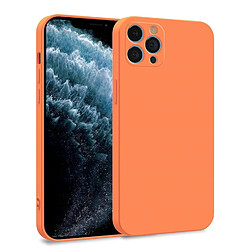 JAYM Coque Silicone iPhone 15 Pro Max - Orange