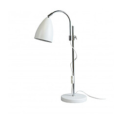 Luminaire Center Lampe de table SWAY en Métal et Blanc mat