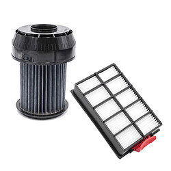 vhbw Lot de filtres compatible avec Siemens VSX 6XTRM 2/04 X 6.0 Extreme Performance HEPA aspirateur - 2x Filtres de rechange