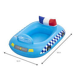 Acheter Bateau Gonflable Voiture Police Bestway 88x66x32 cm Son Sirène de Police à partir de 3 Ans