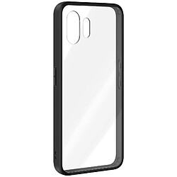 Avizar Coque pour Nothing Phone 2 Silicone Dos Rigide Fine Légère Noir