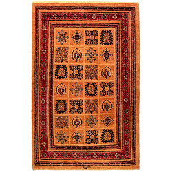 Vidal Tapis de laine 171x110 orange Kashkuli 