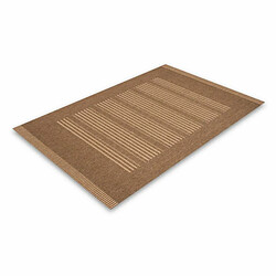 Acheter Paris Prix Tapis Imprimé Rayé Stockholm Marron Café 160 x 230 cm