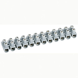 barrette de connexion - 2.5 mm2 - legrand suprem 960 - gris