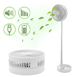 Ventilateur Pliant Sans Fil Refroidissant Un Ventilateur Rechargeable Portable Sans Fil