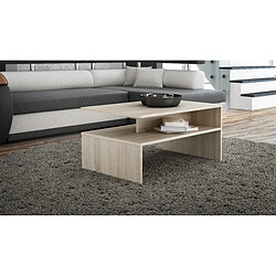 Vivaldi Table Basse Biston Chene Sonoma 90 cm