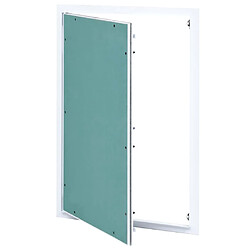 Acheter vidaXL Panneau d'accès Cadre en aluminium plaque de plâtre 300x600 mm