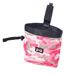 Pet Dog Training Traiter Snack Sac Alimentation Bait Pouch Poop Sacs Distributeur Rose