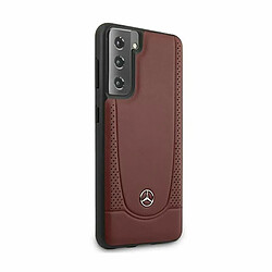 Acheter Mercedes Leather Urban Line - Coque pour Samsung Galaxy S21+ (Rouge)