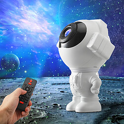 KILISKY Lampe de projecteur Bluetooth - Veilleuse LED Enfant - lumière du ciel étoilé d'astronaute - Blanc