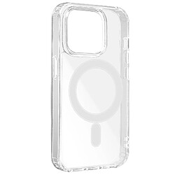 Avizar Coque MagSafe pour iPhone 15 Pro Max Rigide série Crystal Mag Transparent