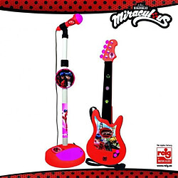 Reig MIRACULOUS/LADYBAG Guitare et microphone - 4 cordes - A piles