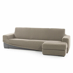 Chaise longue avec bras droit court Sofaskins NIAGARA 210 - 340 cm - Lin