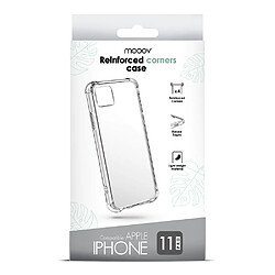 Avis MOOOV Coque semi-rigide renforcée pour iPhone 11 PRO - transparente