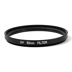 Mengs® 52 mm UV Objectif Filtre avec Cadre en Aluminium pour Tous Les Types de Digital et Appareil Photo DSLR