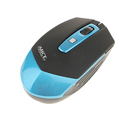 Acheter bureau d'affaires réglable usb souris sans fil optique pour ordinateur portable pc bleu