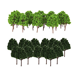 Arbres Modèles en Plastique Echelle 1: 150