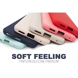 Jaym Coque pour Apple iPhone 14 Pro Premium Soft Feeling Rouge