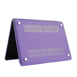 Wewoo Housse Étui Violet pour Macbook Pro Retina 15,4 pouces A1398 de protection dur givré pas cher