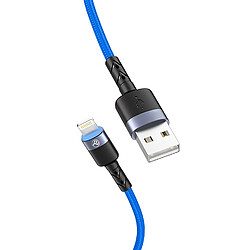 Avis Câble de données Tellur USB vers Lightning avec lumière LED, 3A, 1,2 m, bleu