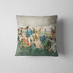 Bonamaison Housses de Coussin, Polyester, Multicolore, 45X45 Cm