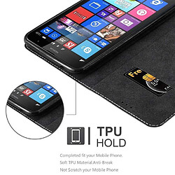 Cadorabo Coque Nokia Lumia 1320 Etui en Noir