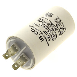 Bosch Condensateur 16µf, 400v, 481912118284 pour Lave-linge