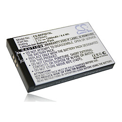 vhbw batterie remplace Becker 38799440 pour système de navigation GPS (1200mAh, 3,7V, Li-Ion)