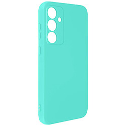 Avizar Coque pour Samsung S23 FE Semi-rigide Soft-touch Fast Cover Bleu