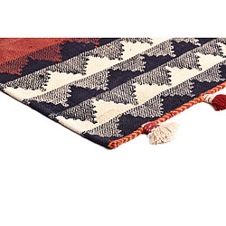 Avis Vidal Tapis de laine 360x134 rouge Jajim