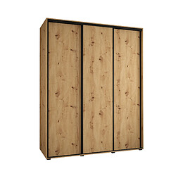 Abiks Meble Armoire DAVOS 1 À Portes Coulissantes 235,2/190/60 3 Portes