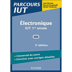 Electronique IUT 1re année : GEII