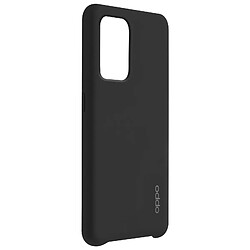 Coque Oppo A94 5G Rigide Silicone Soft Touch Antichoc Original Noir