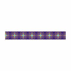 Youdoit Masking tape - Motifs Violet - Repositionnable - 15 mm x 10 m