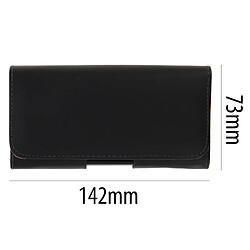 Acheter Avizar Étui Smartphone Universel Pochette Ceinture Clip + Passant Taille XL - Noir