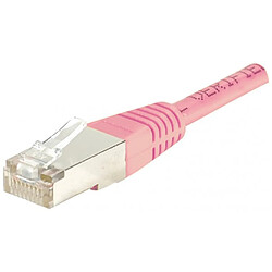 Abi Diffusion Cordon RJ45 catégorie 5e F/UTP rose - 5 m